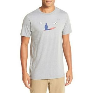 Patagonia Gray Shirt W/ Surfer & Polar Bears